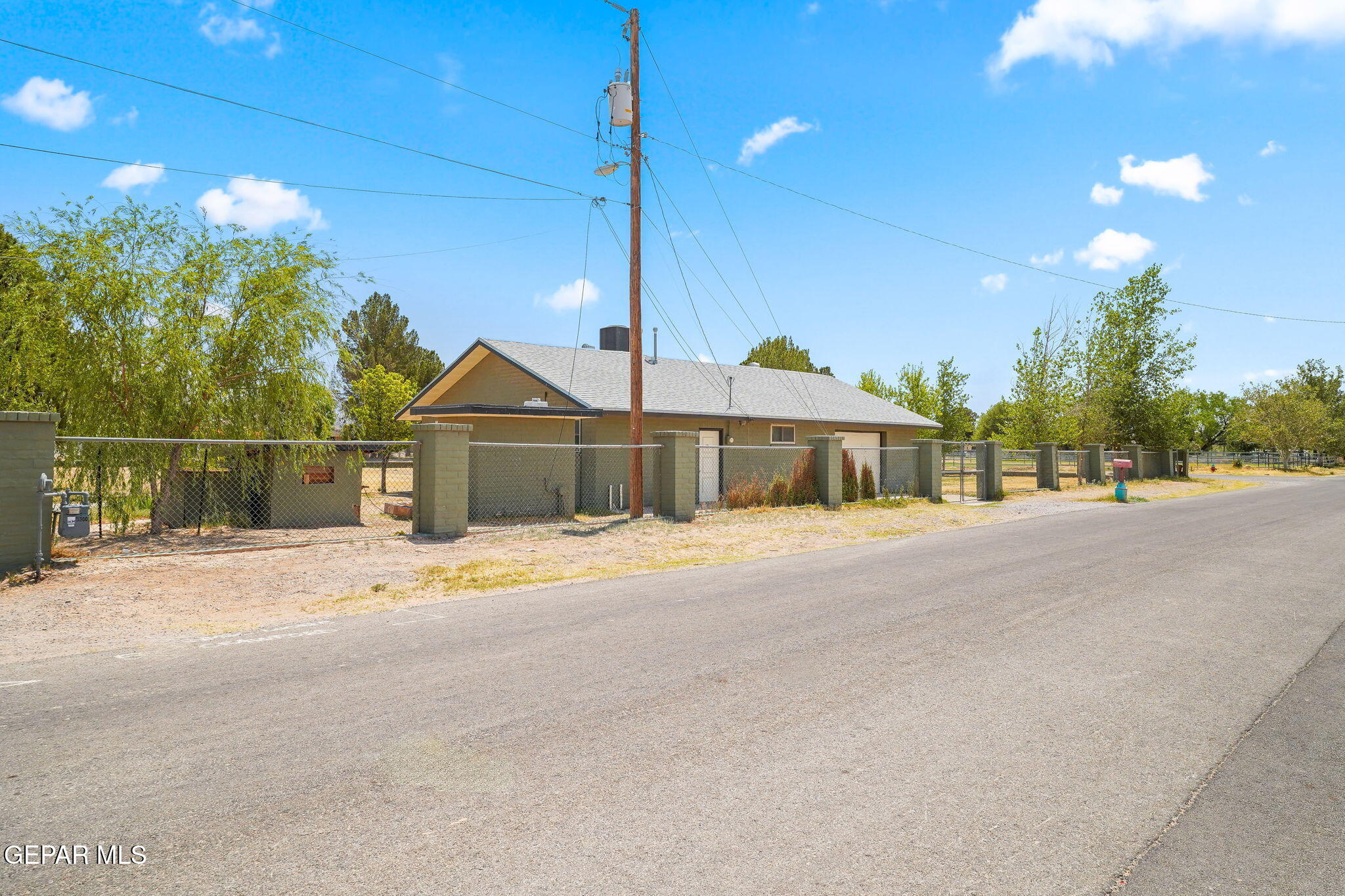 5300 Crawford Road Santa Teresa, NM 88008 - Photo 8 of 87 a view of a house with a outdoor space and street view