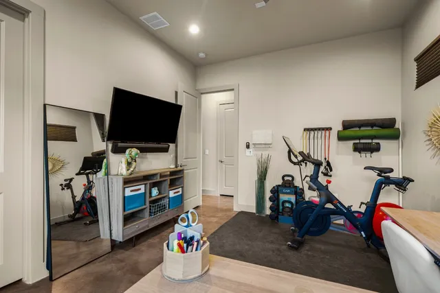 a view of a backyard with a garden