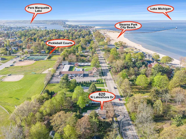 $399,000 | 620 North Lakeshore Drive, Ludington, MI 49431