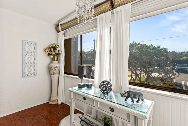 a room with furniture and window