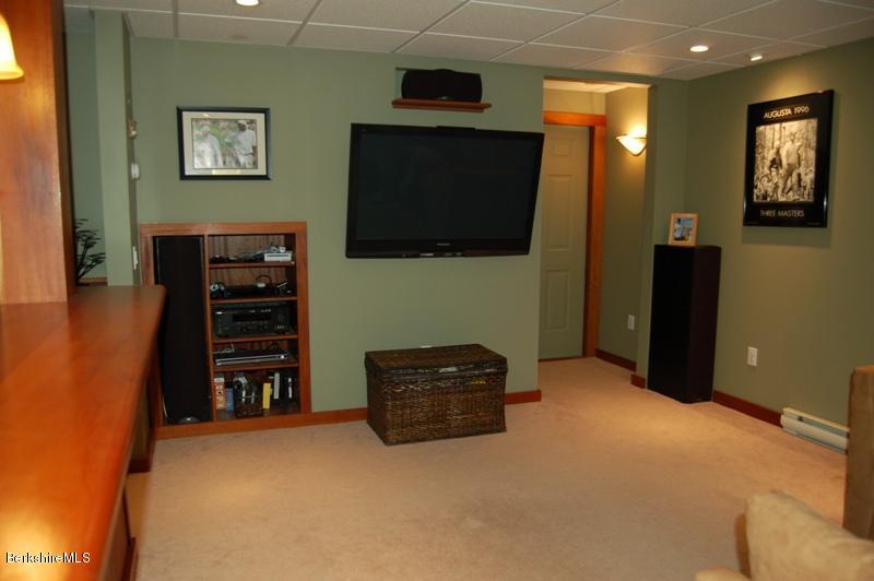 204 Bunce Road South Sheffield, MA 01222 - Photo 21 of 26 a living room with furniture and a flat screen tv