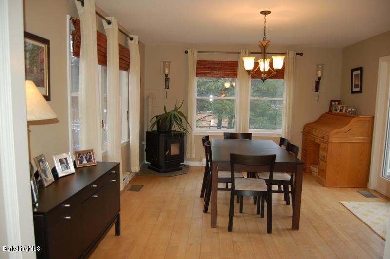 204 Bunce Road South Sheffield, MA 01222 - Photo 5 of 26 a view of a dining room with furniture window and outside view
