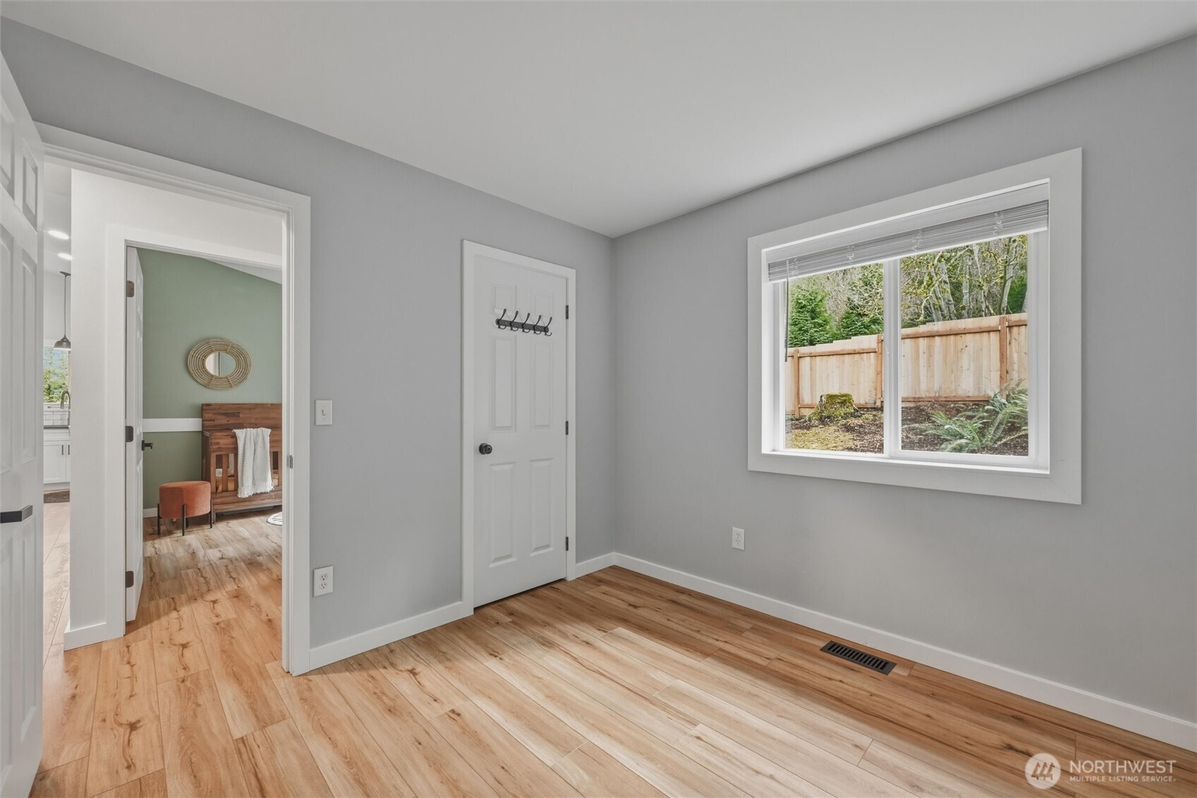 9 Sunnyside Lane Bellingham, WA 98229 - Photo 27 of 39 wooden floor in an empty room with a window