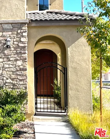 a view of front door