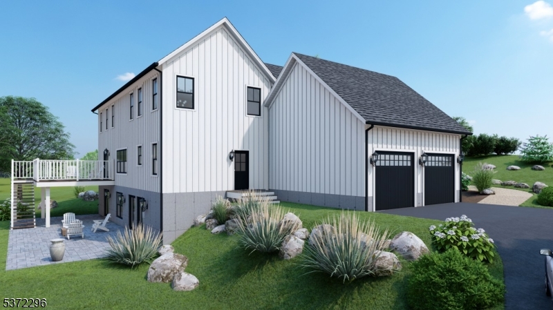 184 Hickory Tavern Road Gillette, NJ 07933 - Photo 3 of 5 a front view of a house with garden