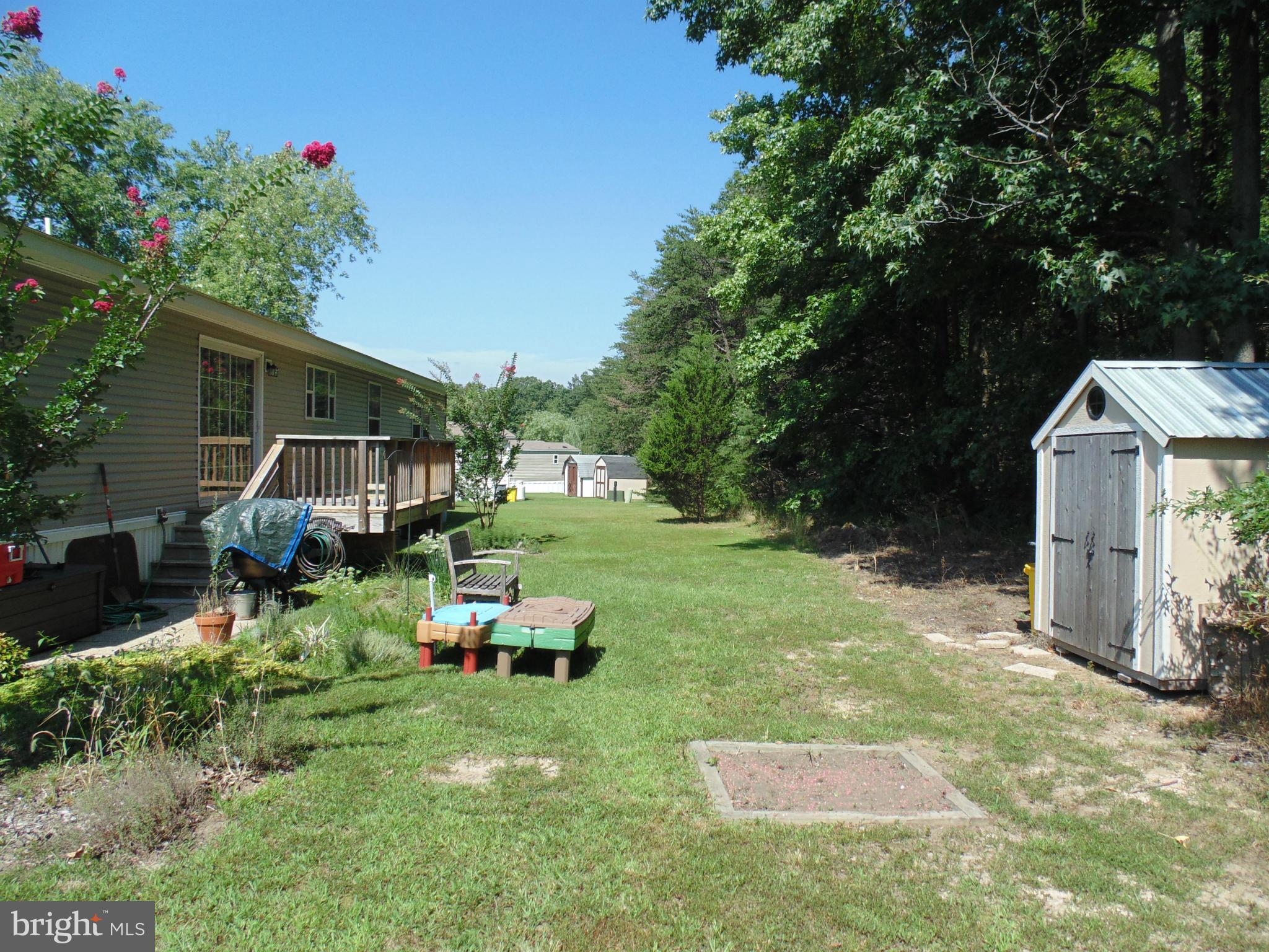 7810 Clark Road, Unit D67 Jessup, MD 20794 - Photo 14 of 15 Nice Rear Yard with Shed