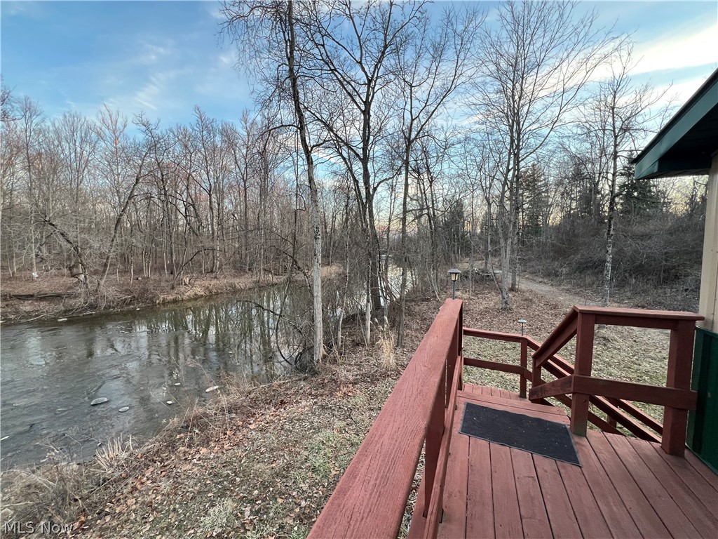 4512 Wenz Road Wakeman, OH 44889 - Photo 13 of 19 Deck with a water view