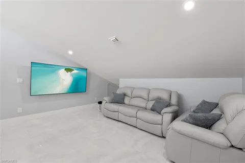 a view of a balcony with city view