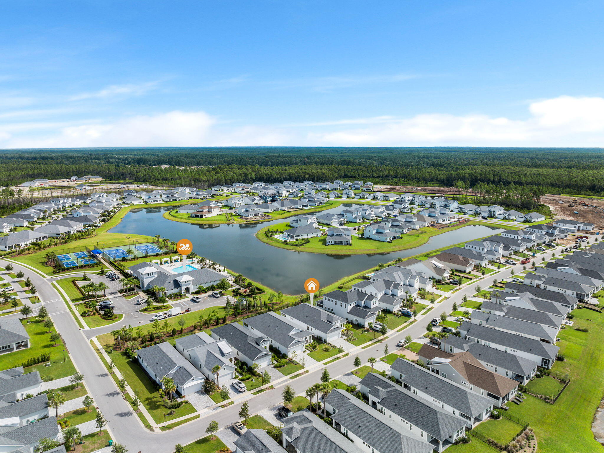 47 Ravine Rd Inlet Beach Inlet Beach, FL 32461 - Photo 47 of 85 a view of a city with an ocean view