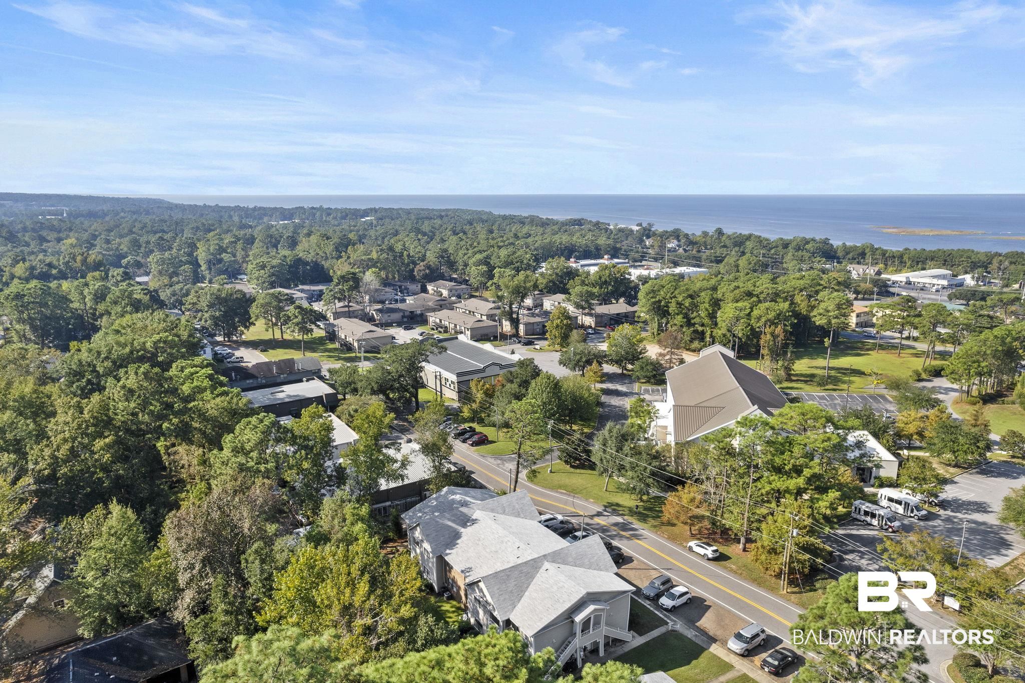 110 5th Street, Unit C103 Daphne, AL 36526 - Photo 44 of 46 Drone / aerial view with a water view