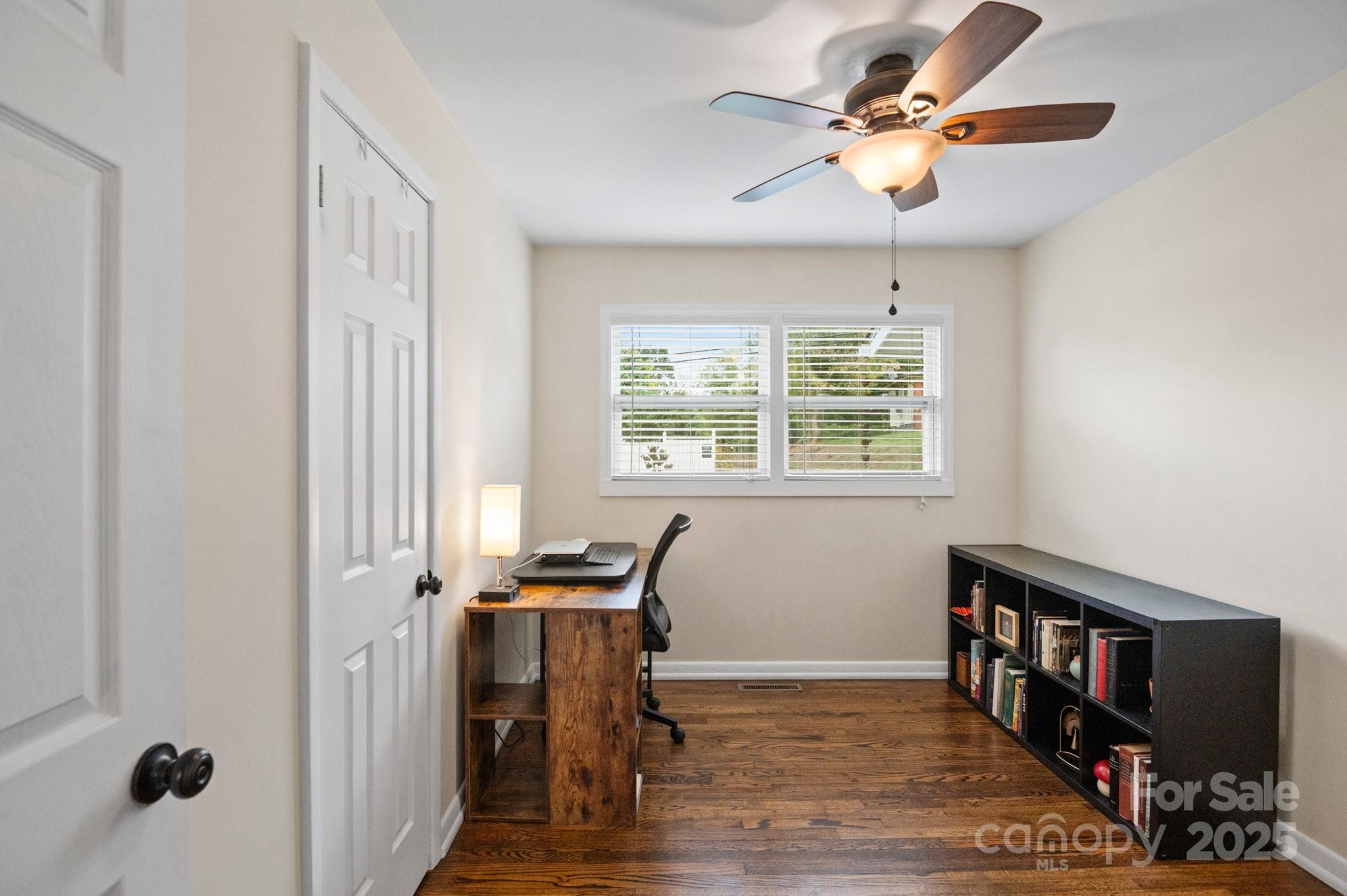 970 West Chapel Road Asheville, NC 28803 - Photo 13 of 19 a view of a workspace with furniture and a window