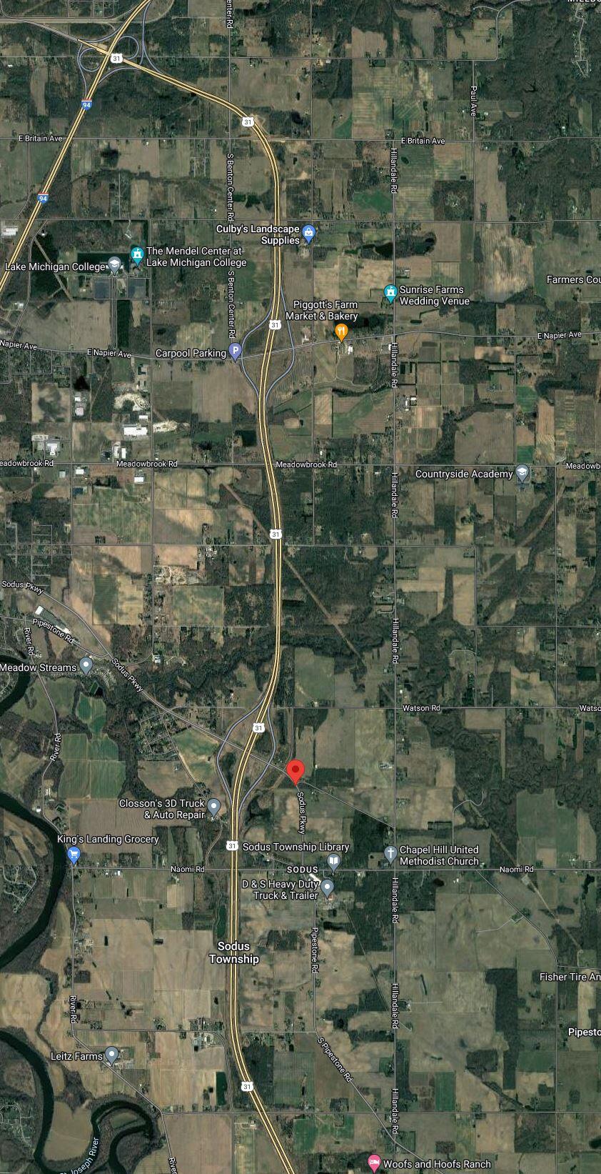 Edwards Road, Unit V/L Sodus, MI 49126 - Photo 3 of 5 Location Aerial