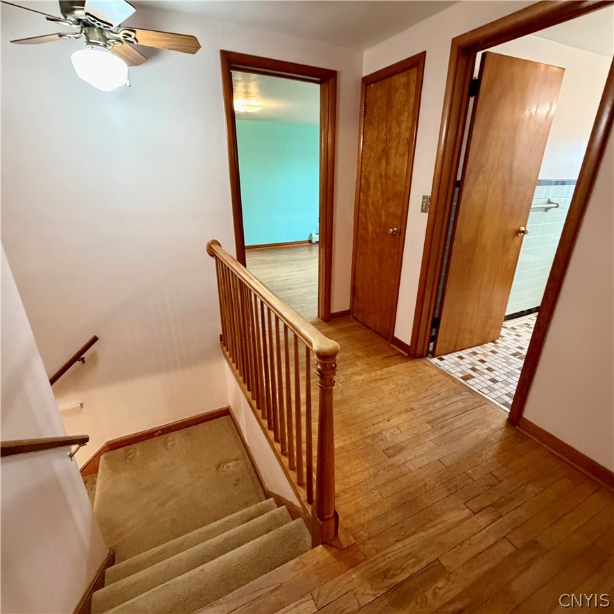 4852 Stop 7 Road Westmoreland, NY 13492 - Photo 27 of 42 Upstairs Stairway