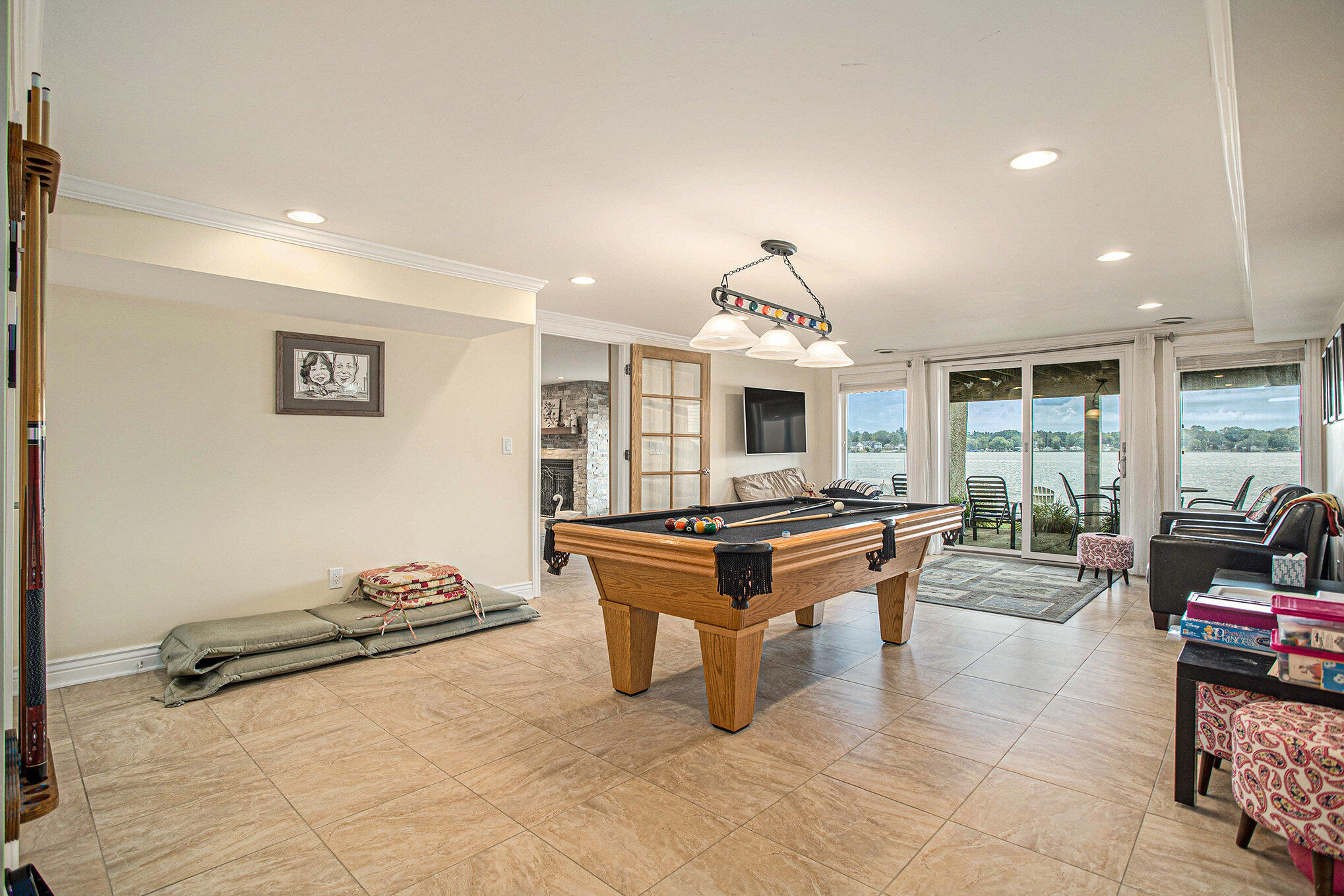 905 Elm Street Colon, MI 49040 - Photo 35 of 57 Walkout Level Game Room