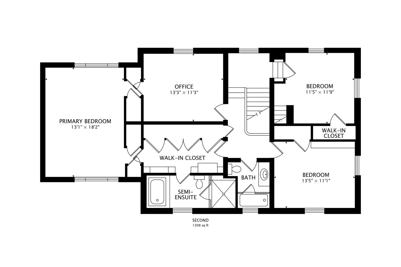 385 Washington Avenue Glencoe, IL 60022 - Photo 48 of 50 a picture of a bench in a white building