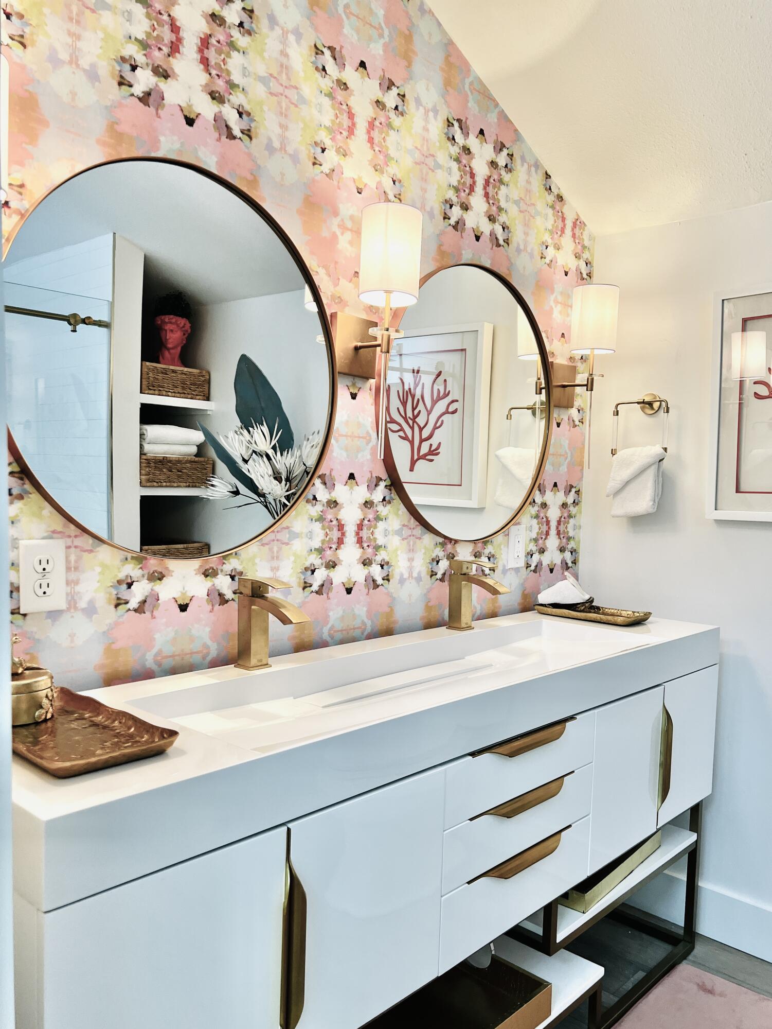 32461 East County Highway 30A, Unit 17 Inlet Beach, FL 32461 - Photo 22 of 53 a bathroom with a mirror and a sink