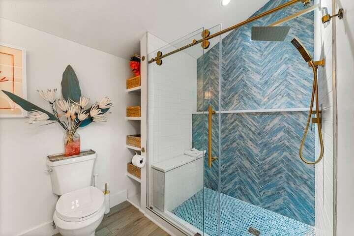 32461 East County Highway 30A, Unit 17 Inlet Beach, FL 32461 - Photo 23 of 53 a bathroom with a toilet sink and shower