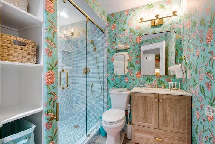 32461 East County Highway 30A, Unit 17 Inlet Beach, FL 32461 - Photo 28 of 53 a bathroom with a sink a toilet and shower