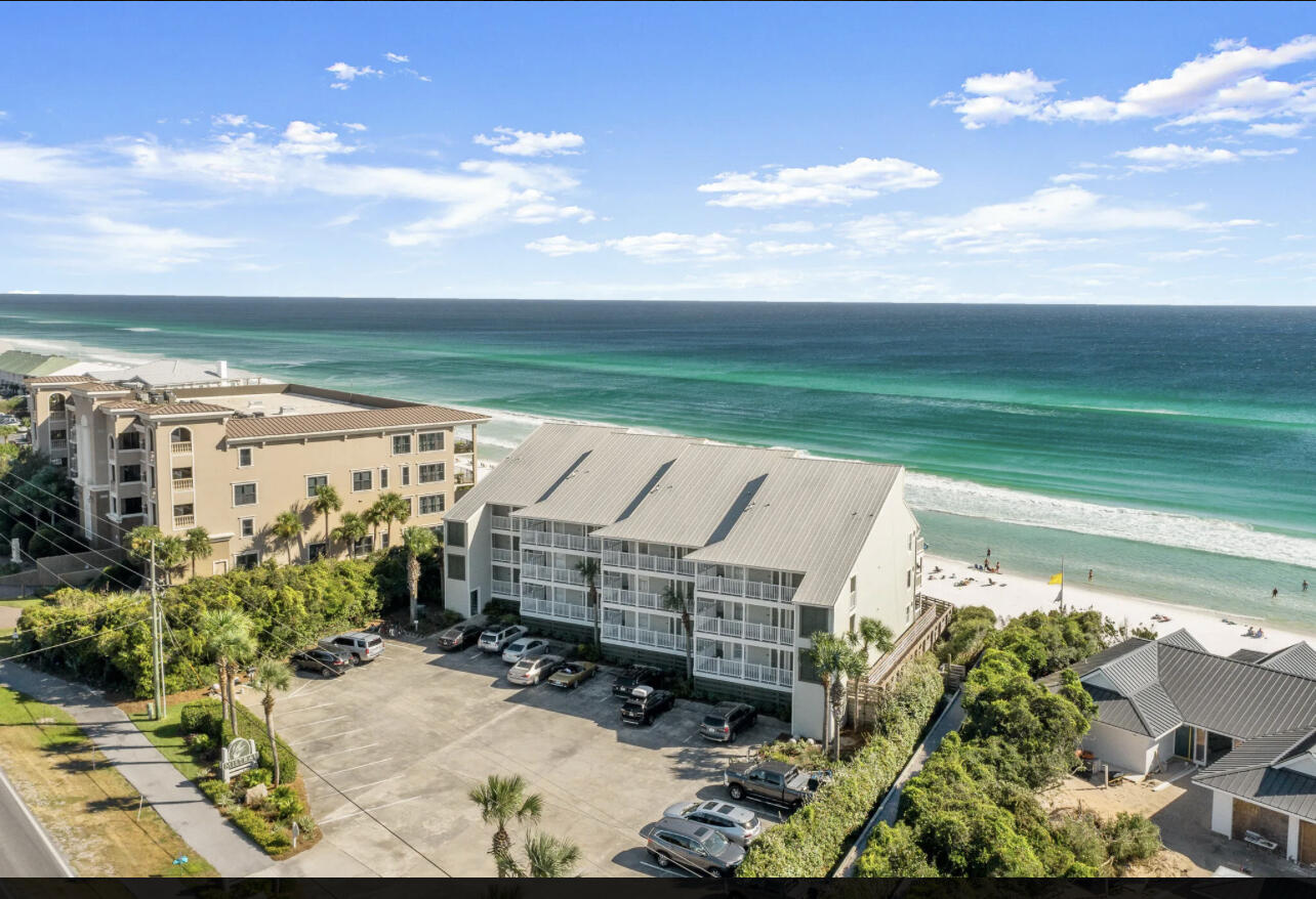 32461 East County Highway 30A, Unit 17 Inlet Beach, FL 32461 - Photo 46 of 53 a view of a terrace with a garden
