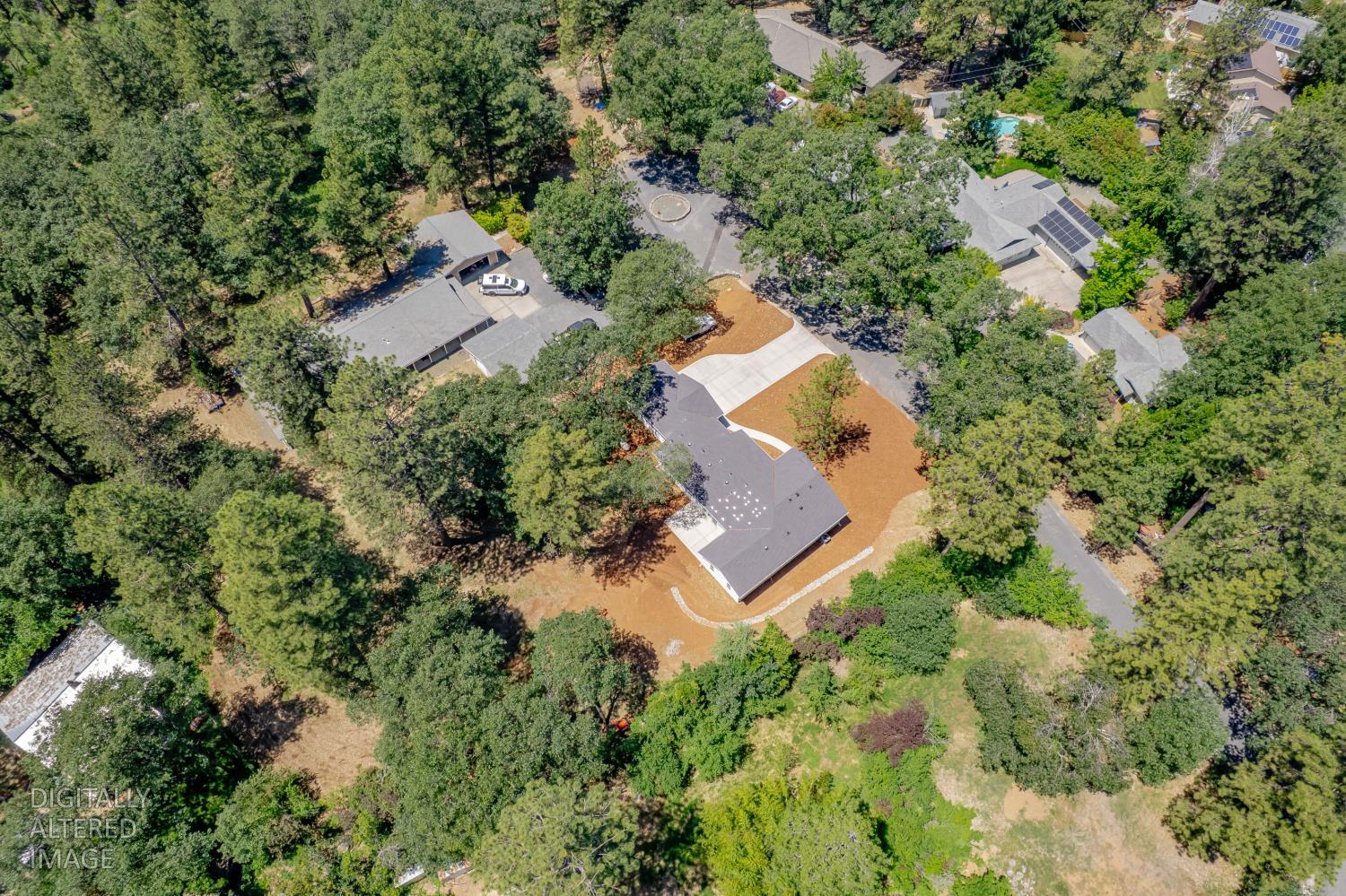 280 Jan Road Grass Valley, CA 95945 - Photo 50 of 66 an aerial view of a house with a yard