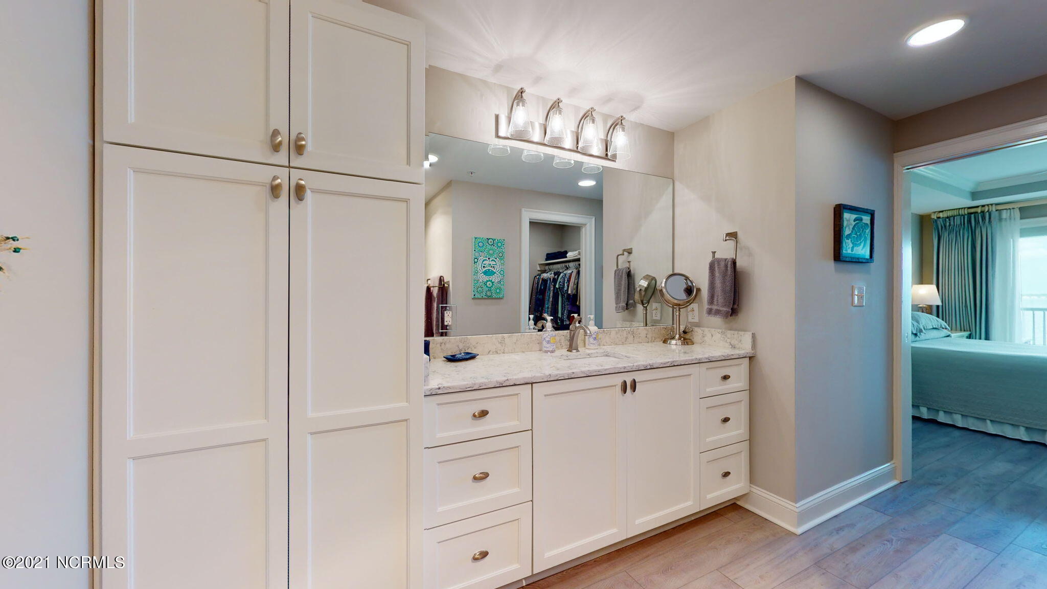 1550 Salter Path Road, Unit 302 Indian Beach, NC 28512 - Photo 20 of 49 quartz vanity
