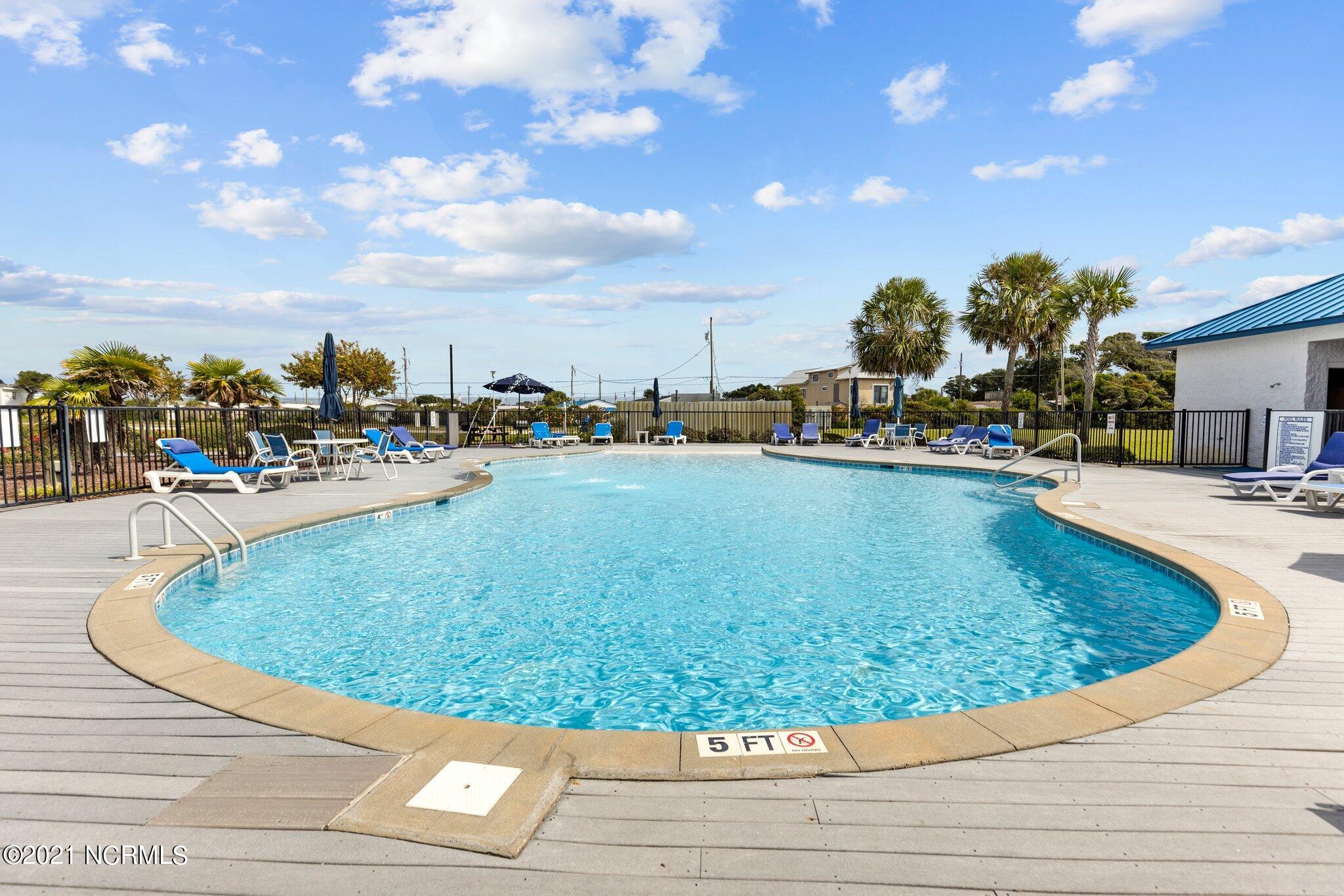 1550 Salter Path Road, Unit 302 Indian Beach, NC 28512 - Photo 34 of 49 pool