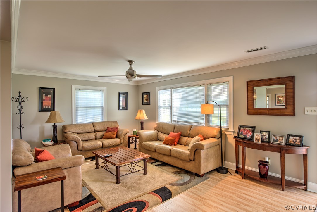 13480 Independence Road Ashland, VA 23005 - Photo 8 of 28 a living room with furniture and a wooden floor