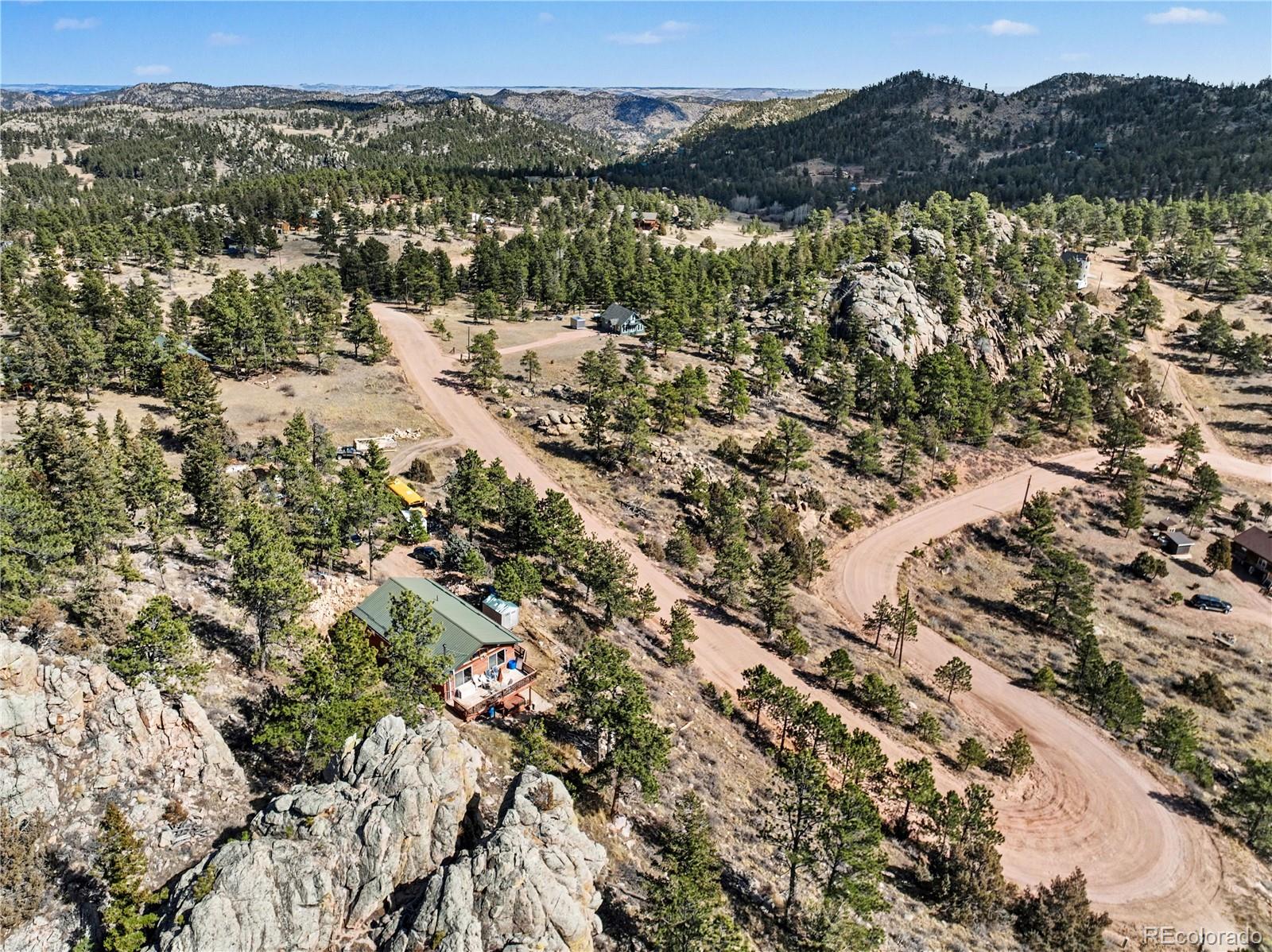319 Springmeadow Way Red Feather Lakes, CO 80545 - Photo 28 of 30 a view of lake with mountain