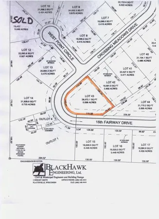 $45,000 | Lot 43 Crossing Meadows Drive, Viroqua, WI 54665