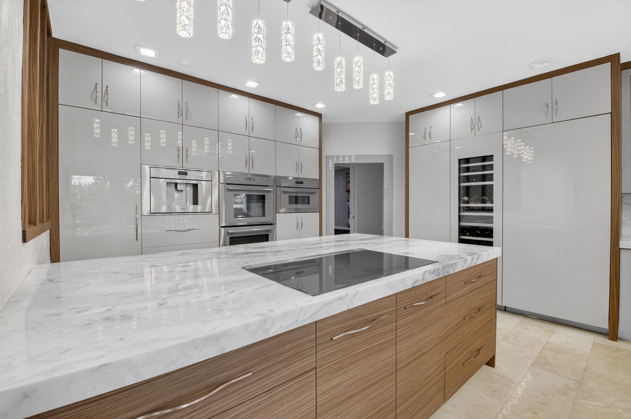 19787 Oakbrook Circle Boca Raton, FL 33434 - Photo 2 of 84 a kitchen with stainless steel appliances granite countertop a sink and refrigerator