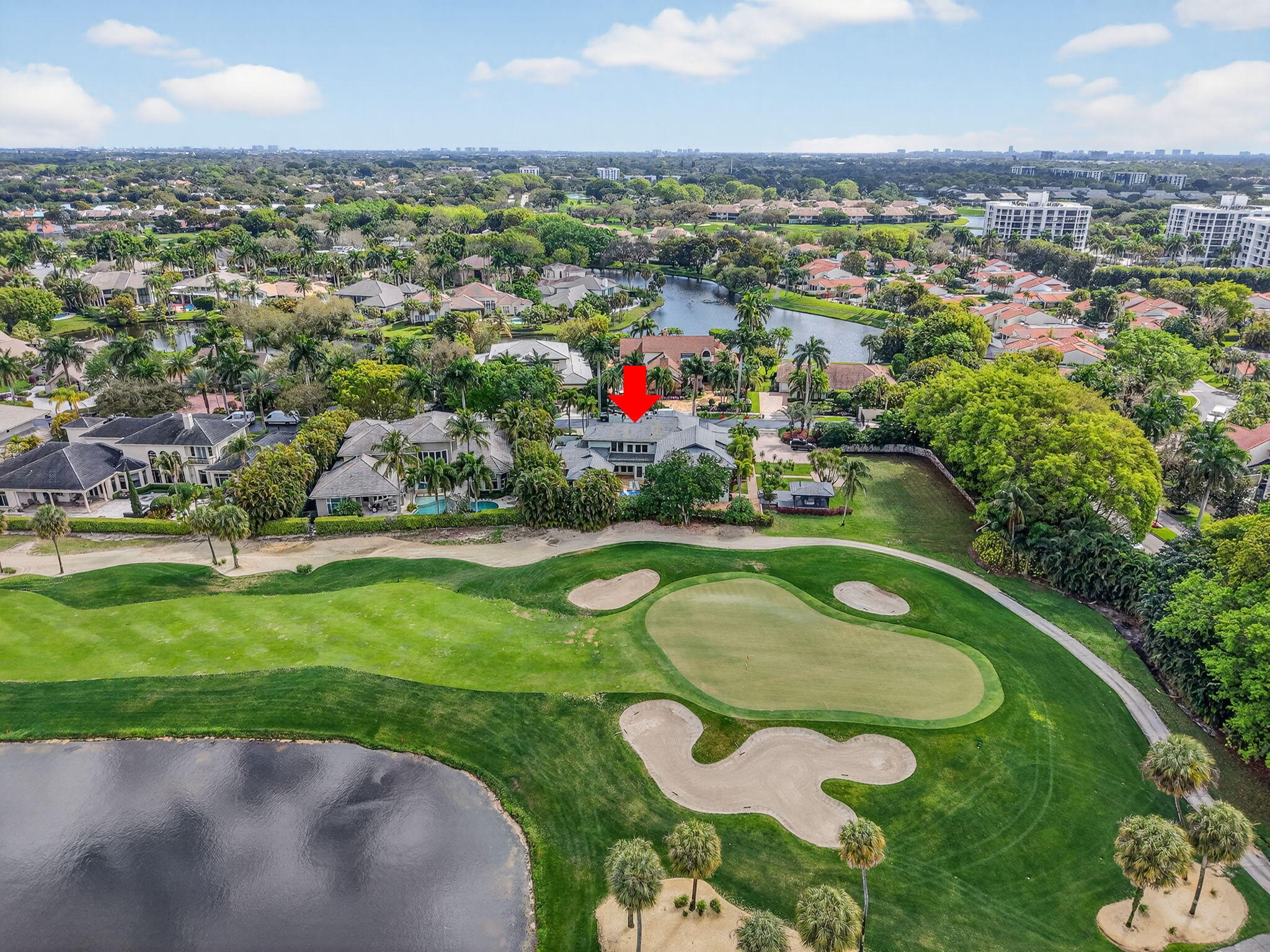 19787 Oakbrook Circle Boca Raton, FL 33434 - Photo 53 of 84 an aerial view of tennis court