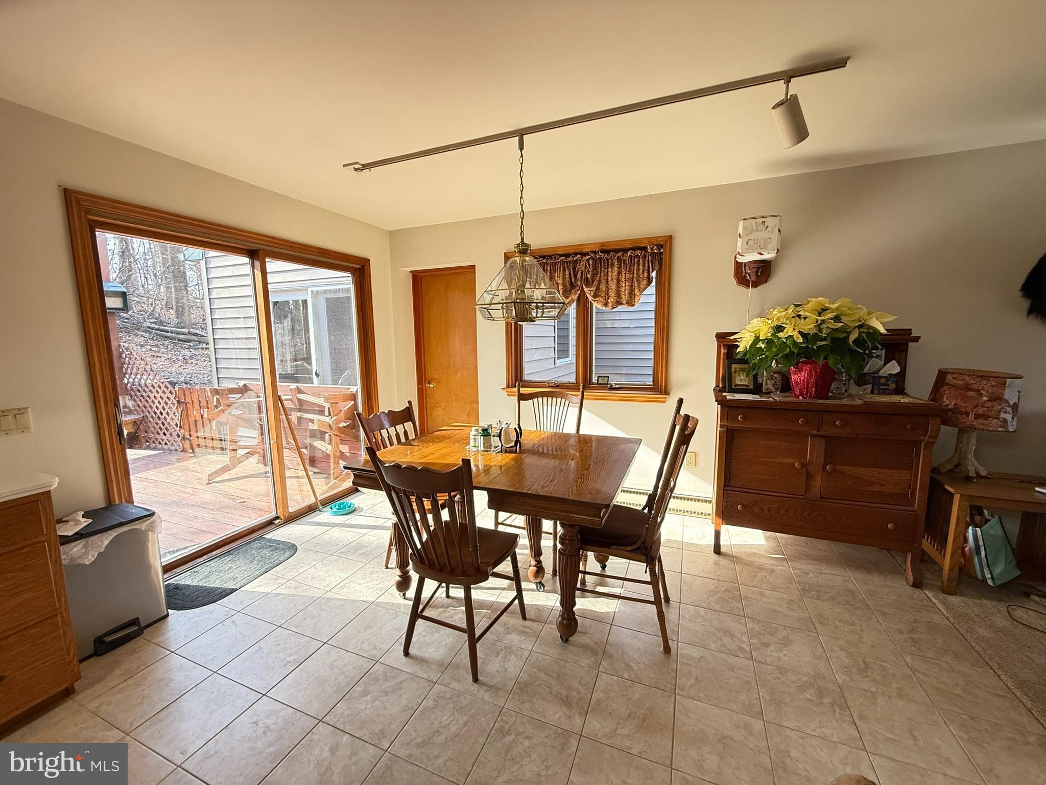 2140 Beaver Dam Road Honey Brook, PA 19344 - Photo 21 of 45 a dining room with furniture and wooden floor