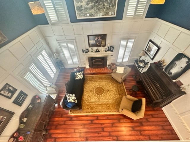 7470 Smith Chapel Road Cookeville, TN 38501 - Photo 12 of 70 a living room with furniture and a fireplace