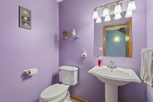 a bathroom with a sink and a toilet