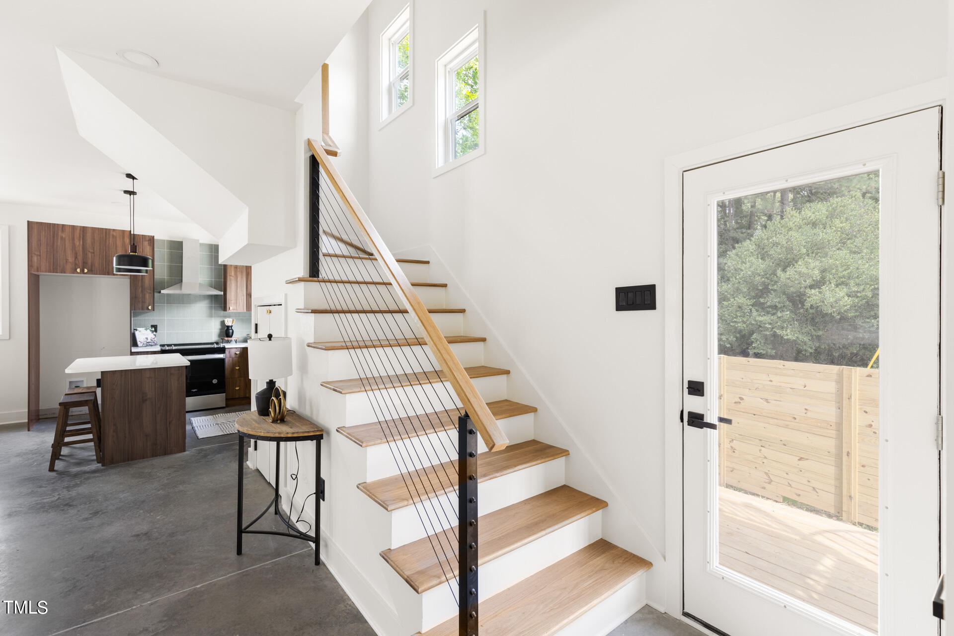 2909 Herring Boulevard Durham, NC 27704 - Photo 29 of 47 a view of entryway with furniture and stairs
