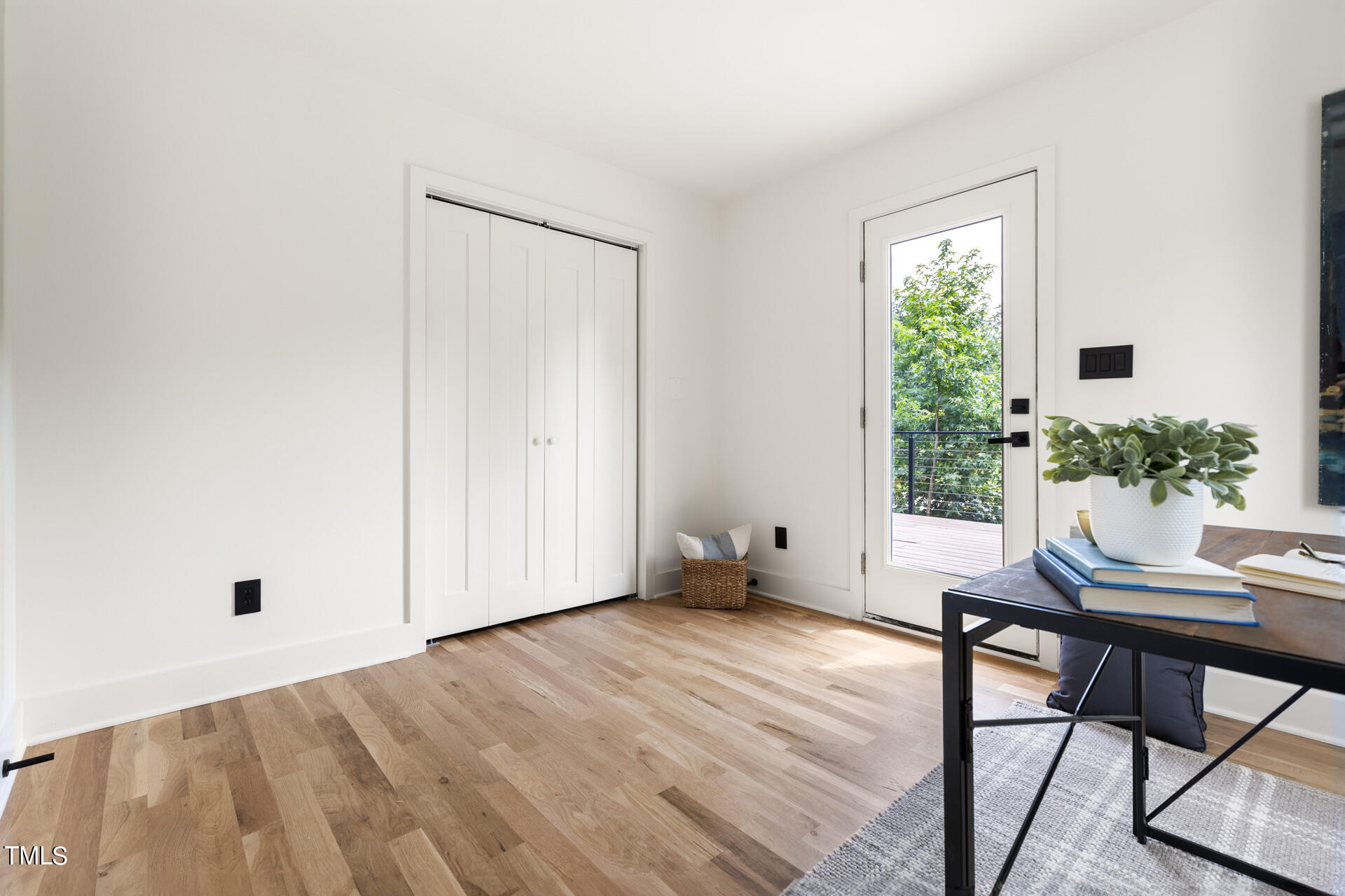 2909 Herring Boulevard Durham, NC 27704 - Photo 39 of 47 a view of a workspace with furniture and a window