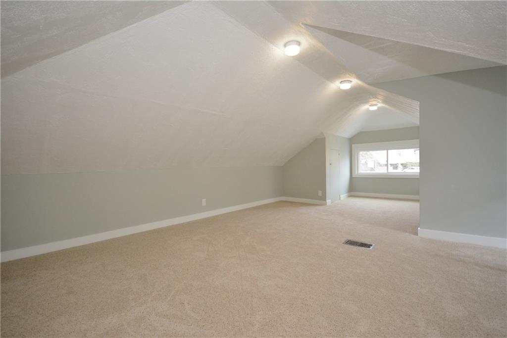 119 West Garden Road Pittsburgh, PA 15227 - Photo 20 of 25 3rd Floor Bonus Room (Office/Playroom/Gym)