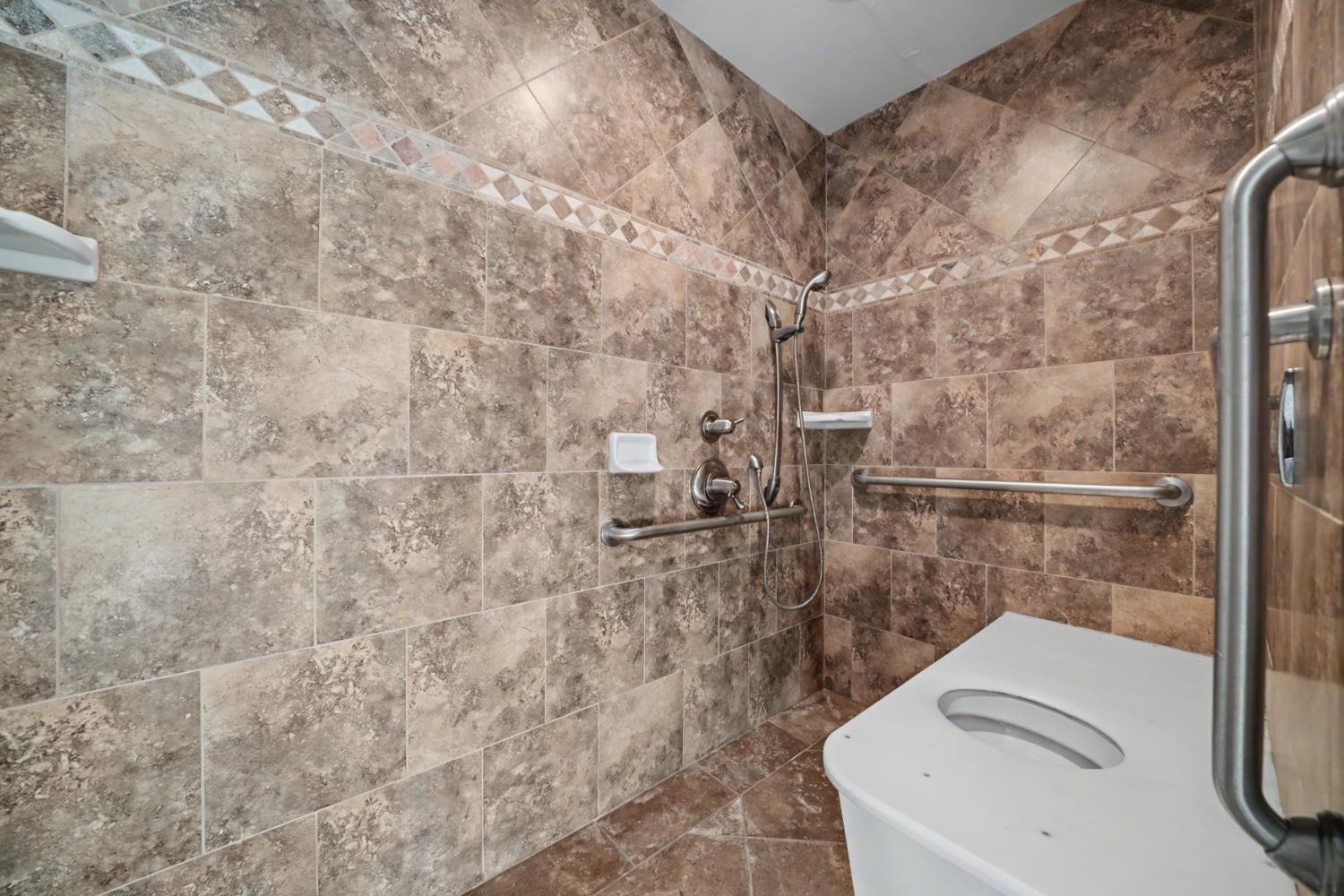 22930 Meadow View Road Fiddletown, CA 95629 - Photo 65 of 95 a bathroom with a toilet and a shower