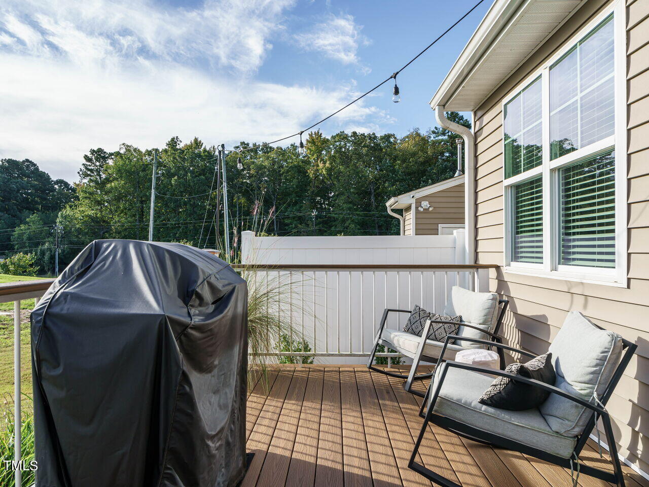 106 Zante Currant Road Durham, NC 27703 - Photo 25 of 27 a view of a patio in the backyard
