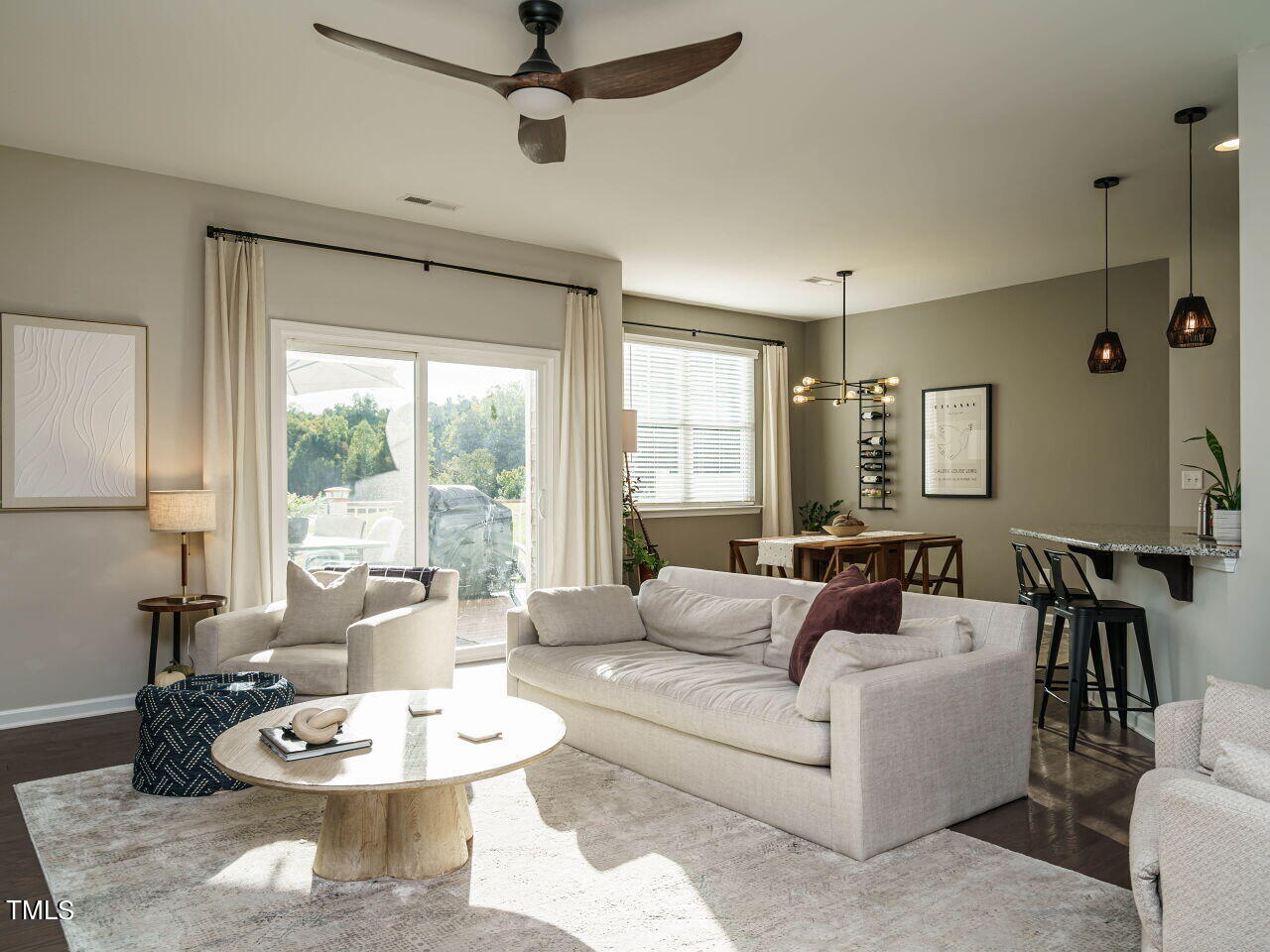 106 Zante Currant Road Durham, NC 27703 - Photo 5 of 27 a living room with furniture and a table