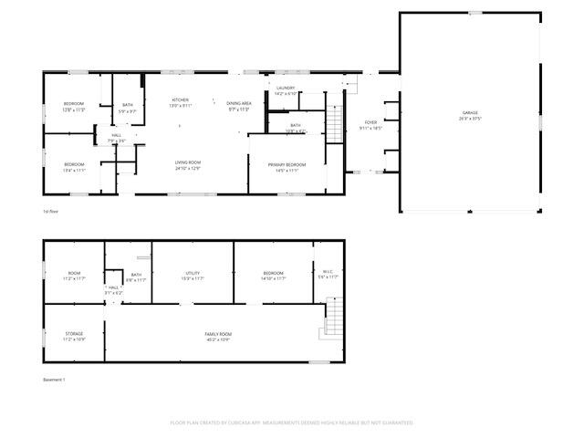 5918 Potter Road Bear Lake, MI 49614 - Photo 55 of 55 2D Floor Plan for 5918 Potter Road_2
