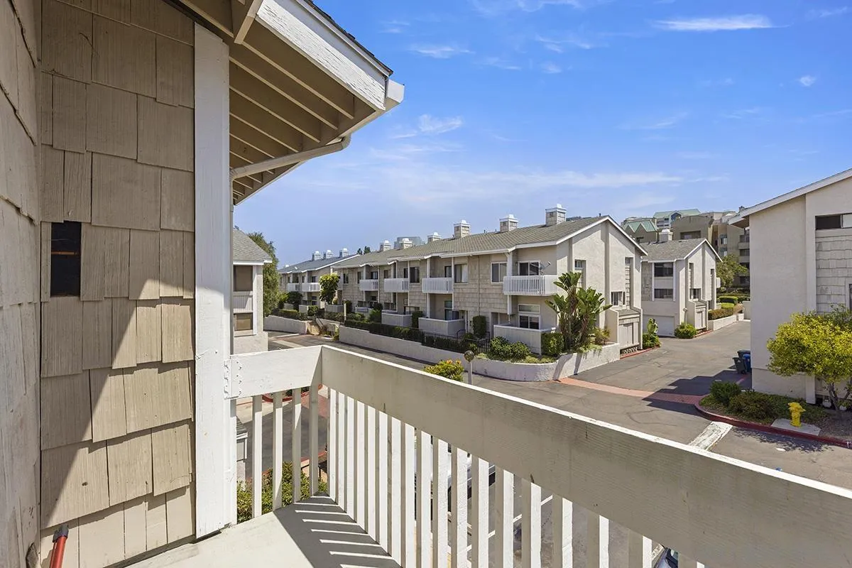 4028 Mahaila Avenue, Unit C San Diego, CA 92122 - Photo 19 of 34 a view of a city from a balcony
