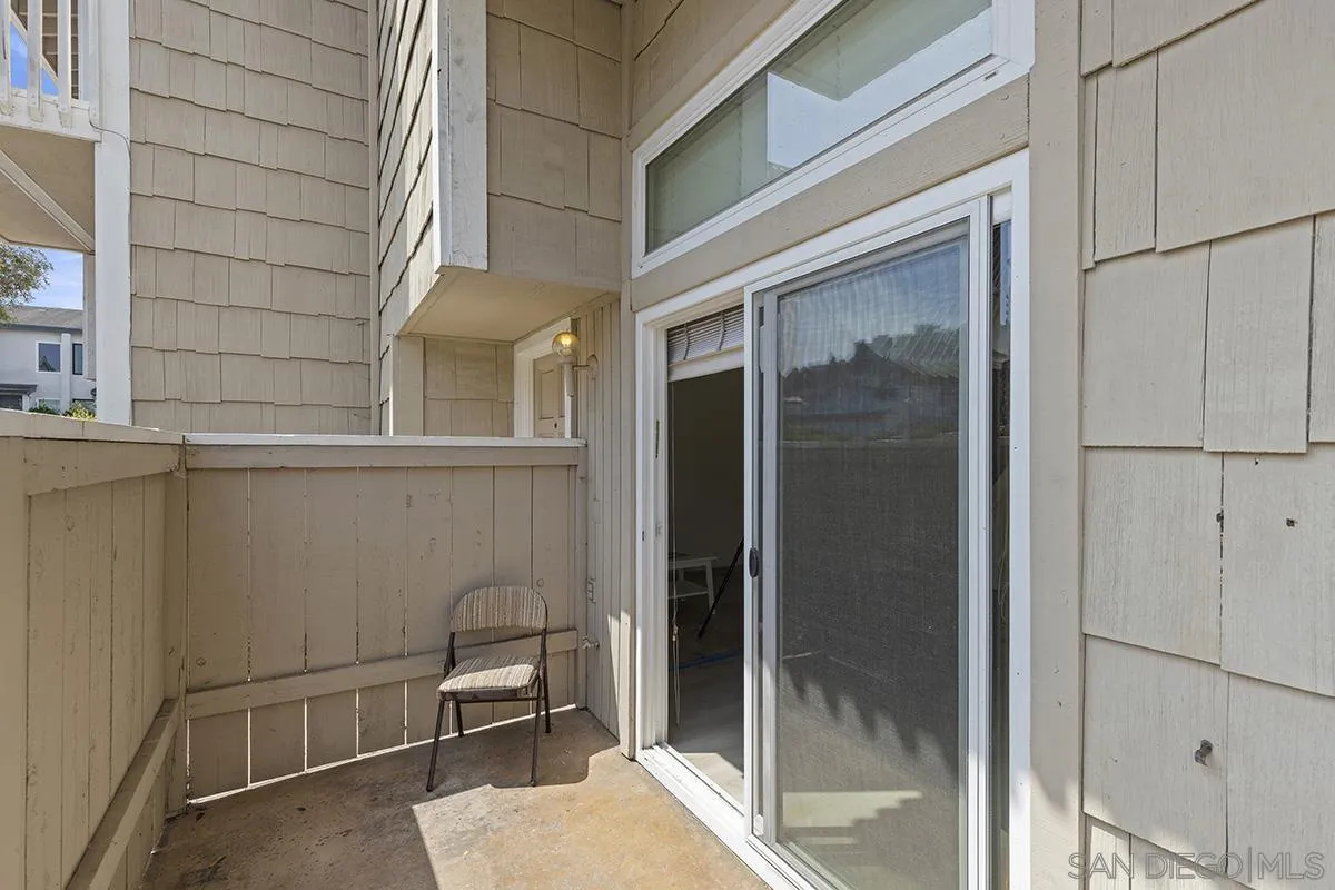 4028 Mahaila Avenue, Unit C San Diego, CA 92122 - Photo 5 of 34 a balcony view with a outdoor space