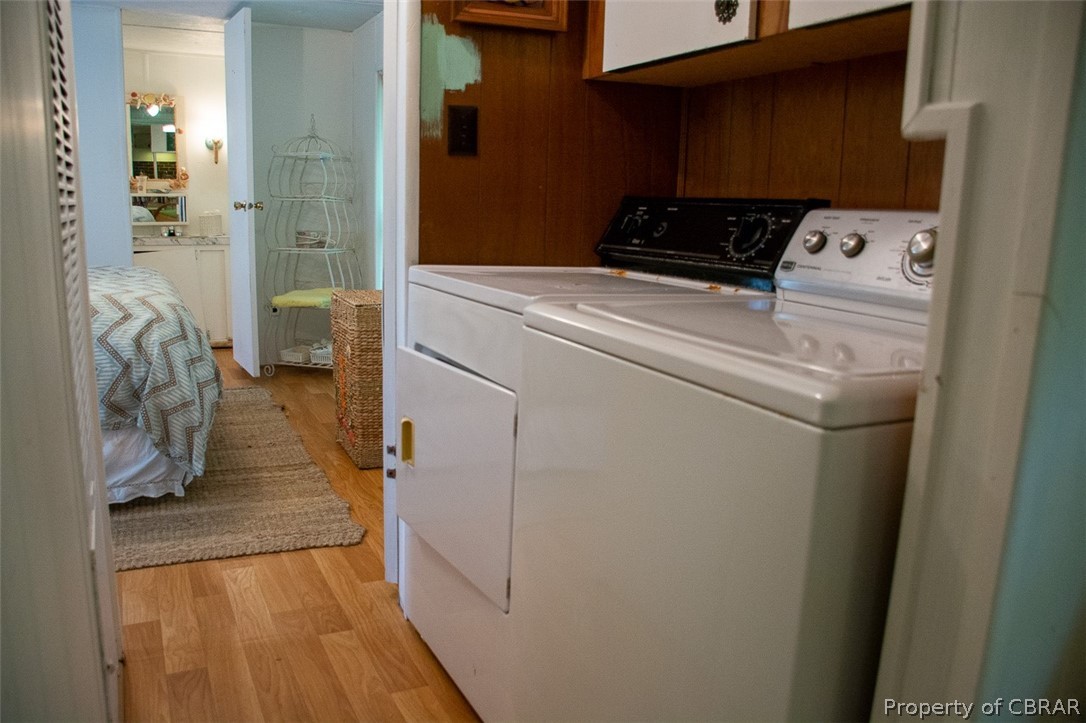 368 Risby Town Road Hudgins, VA 23076 - Photo 44 of 49 Laundry room view thru to master bedroom & bath.