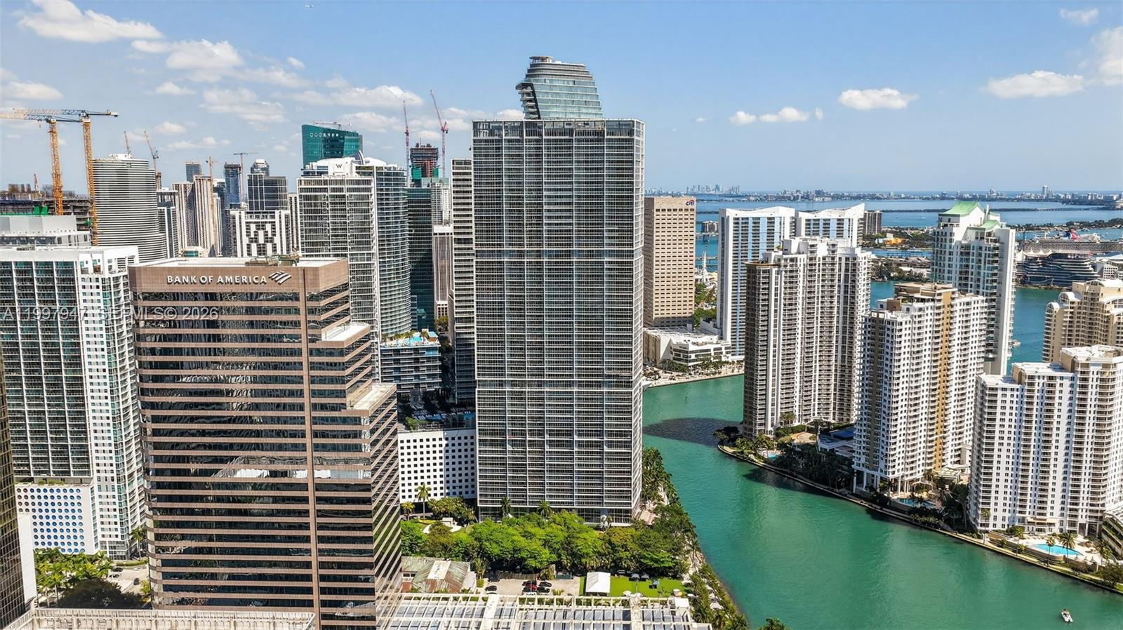 495 Brickell Avenue, Unit 1007 Miami, FL 33131 - Photo 13 of 17 a view of a city with tall buildings