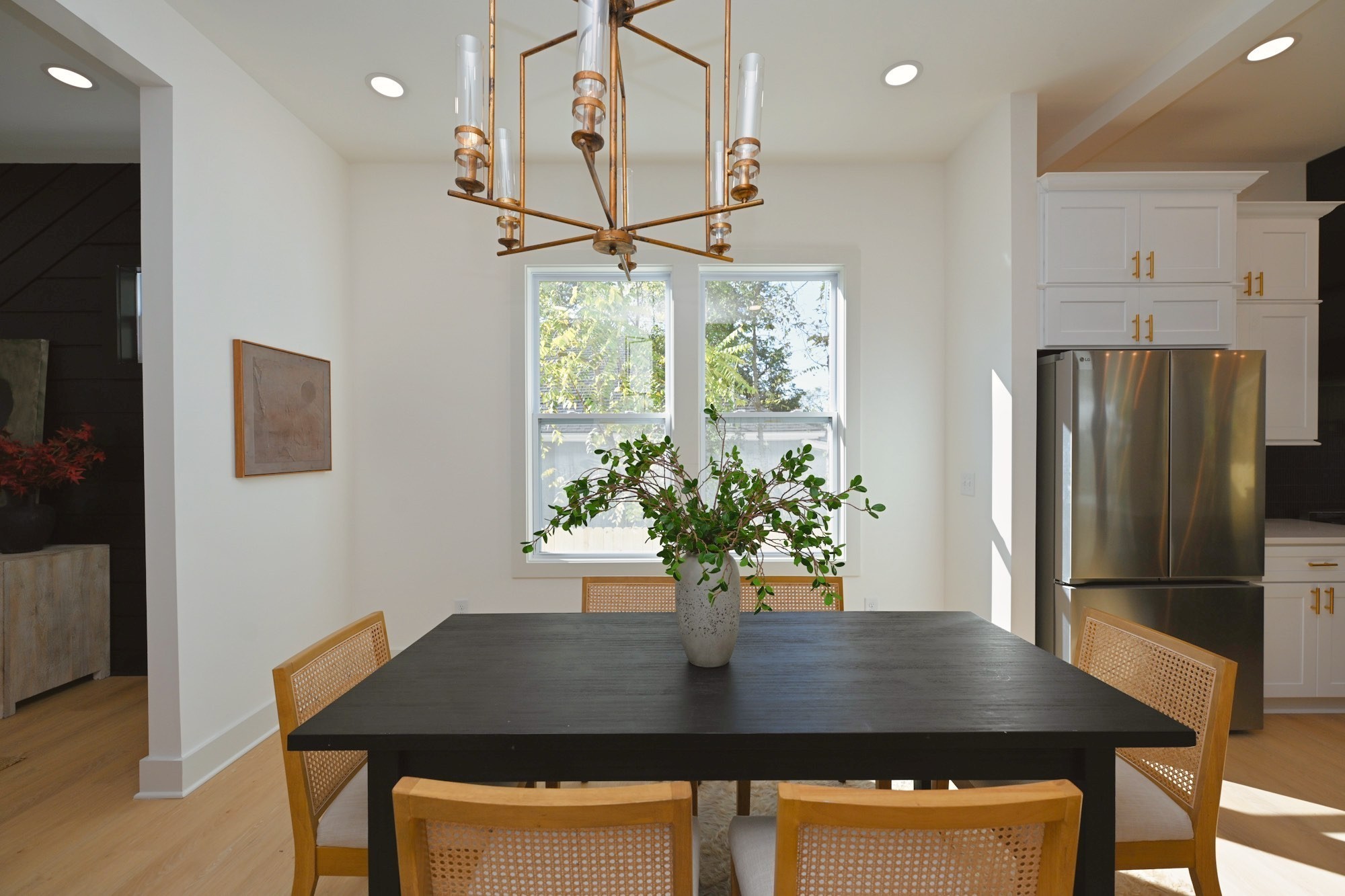 1212 Stockell Street Nashville, TN 37207 - Photo 17 of 86 a view of a dining room with furniture window and wooden floor