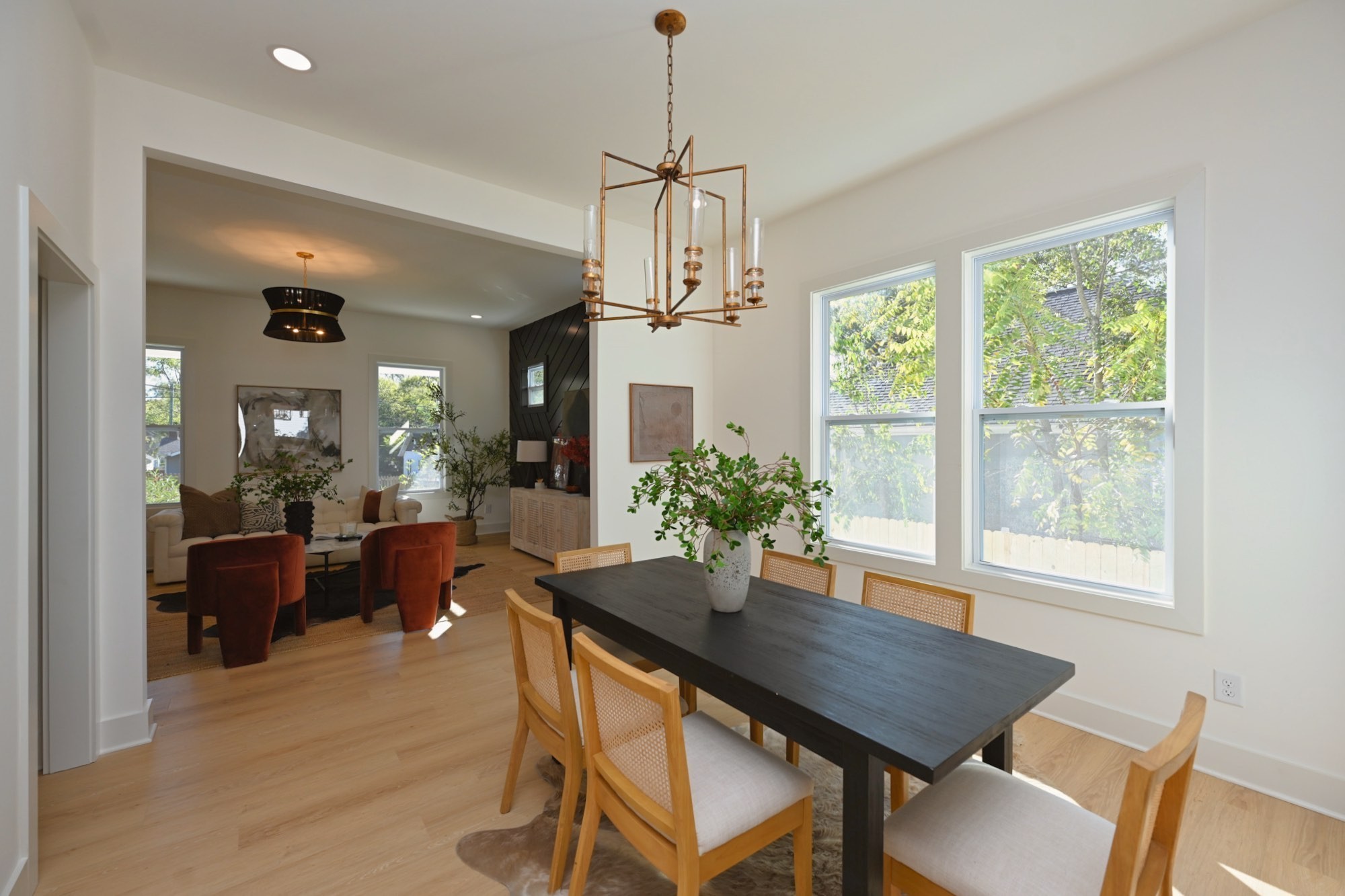 1212 Stockell Street Nashville, TN 37207 - Photo 18 of 86 a dining room with furniture window wooden floor