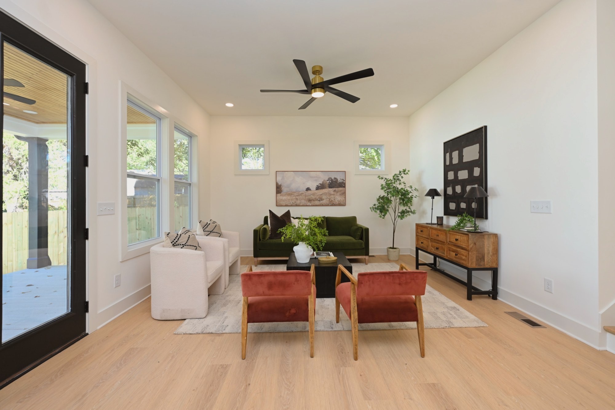 1212 Stockell Street Nashville, TN 37207 - Photo 26 of 86 a living room with furniture and a large window