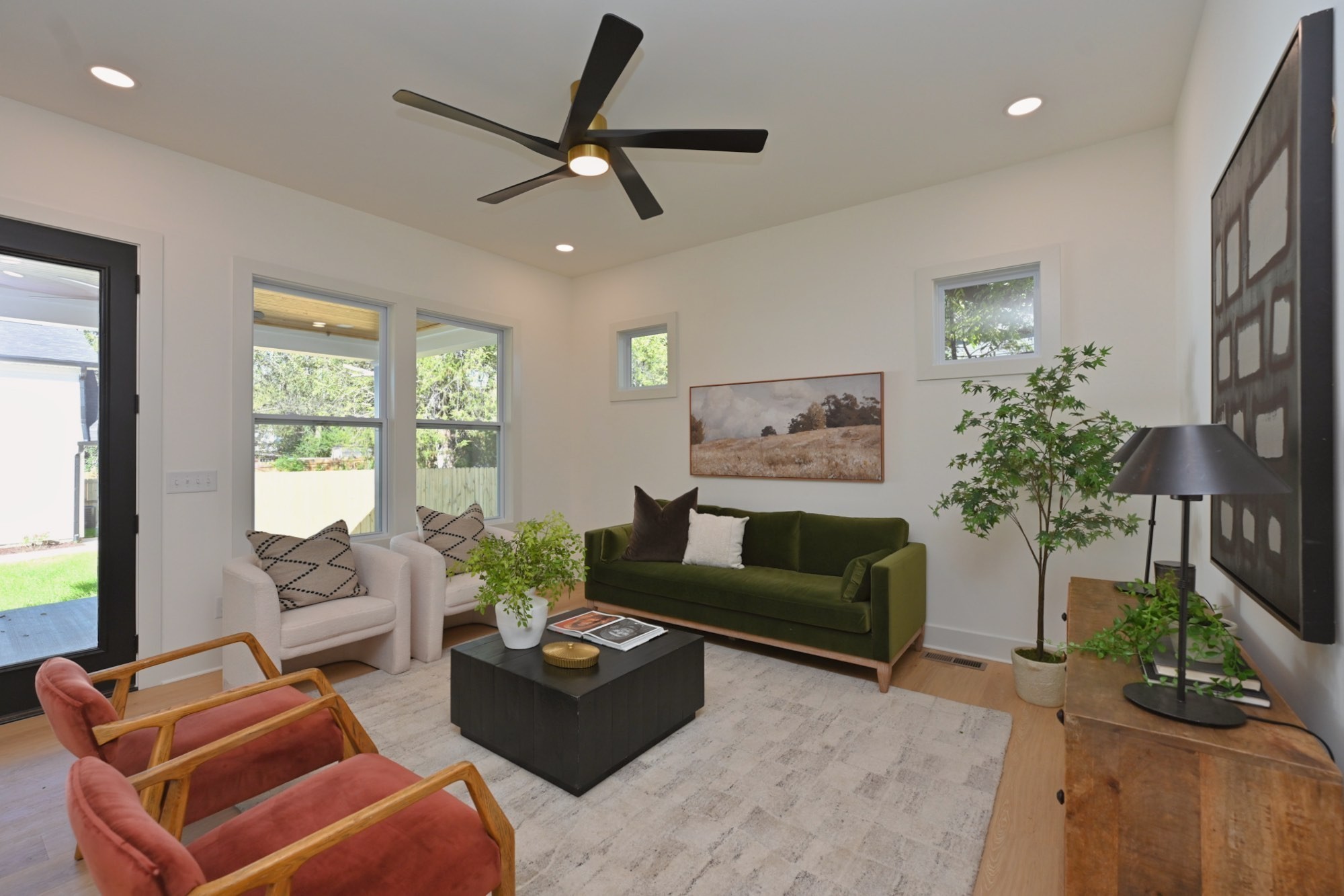 1212 Stockell Street Nashville, TN 37207 - Photo 28 of 86 a living room with furniture and a large window