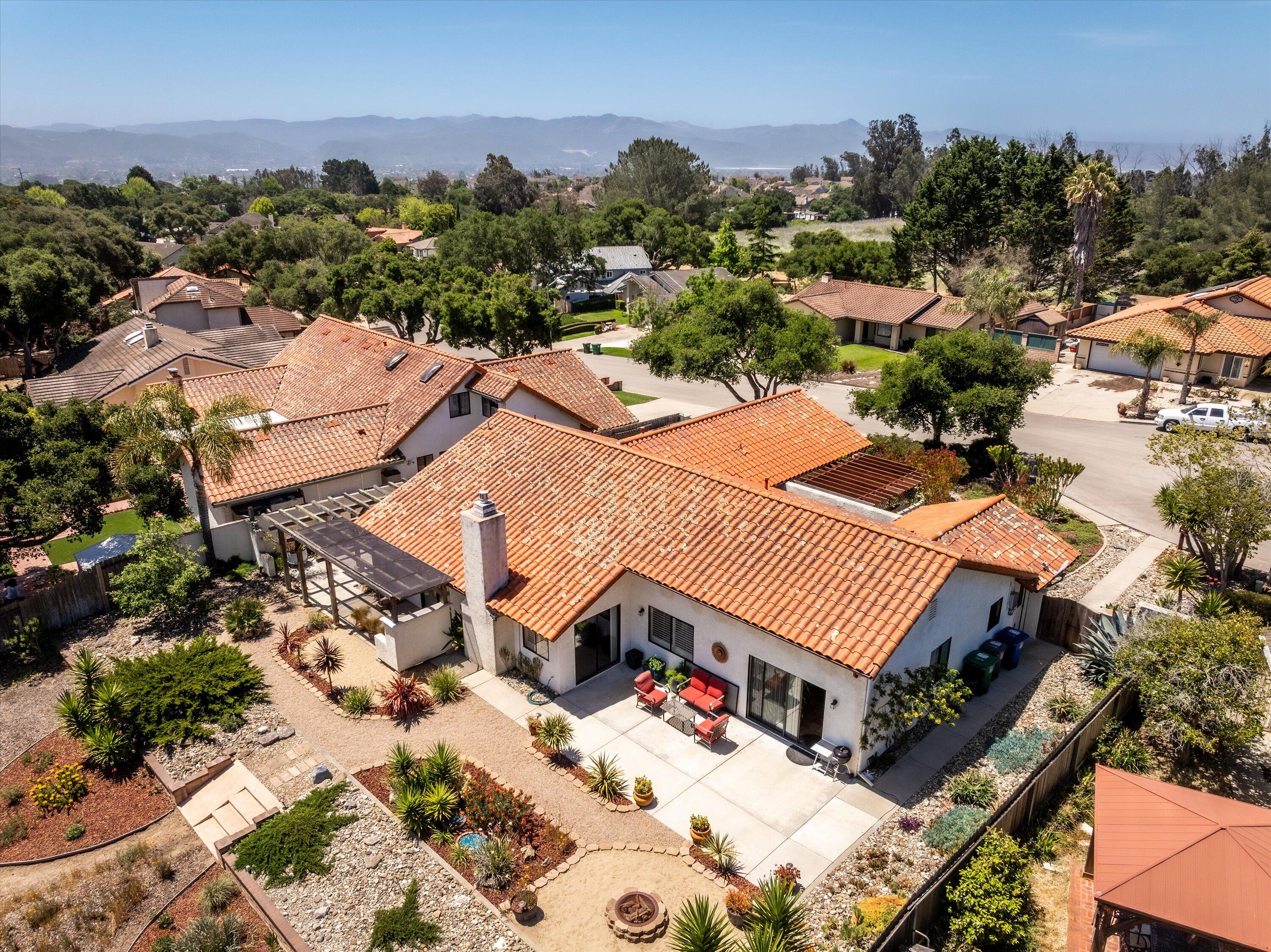 3194 Manley Drive Lompoc, CA 93436 - Photo 37 of 43 an aerial view of a house with a mountain